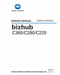 Konica-Minolta bizhub C220 C280 C360 THEORY-OPERATION Service Manual