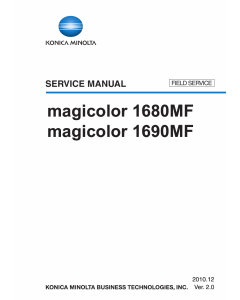 Konica-Minolta magicolor 1680MF 1690MF FIELD-SERVICE Service Manual
