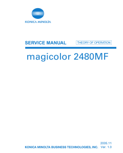 Konica-Minolta magicolor 2480MF THEORY-OPERATION Service Manual