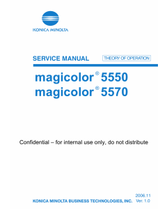 Konica-Minolta magicolor 5550 5570 THEORY-OPERATION Service Manual