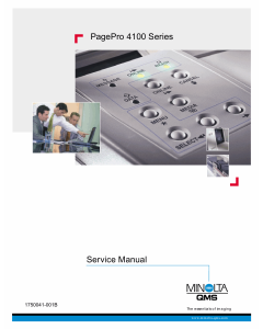 Konica-Minolta pagepro 4100 Parts Manual