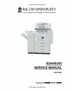 RICOH Aficio 3035 3045 B264 B265 Service Manual