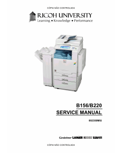 RICOH Aficio 3224C 3232C B156 B220 Service Manual