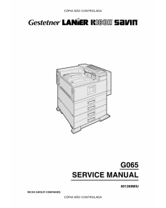RICOH Aficio AP-4510 G065 Service Manual