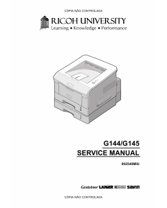 RICOH Aficio BP-20 BP20N G144 G145 Service Manual