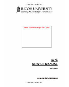 RICOH Aficio DX-2330 2430 C274 Service Manual