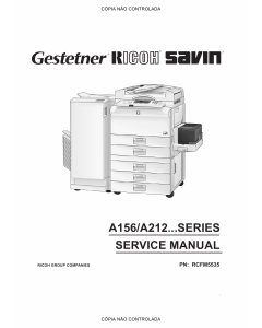 RICOH Aficio FT-4022 5850 A161 A207 Service Manual