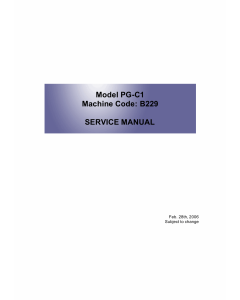 RICOH Aficio MP-C1500SP MPC1500 615C B229 Parts Service Manual