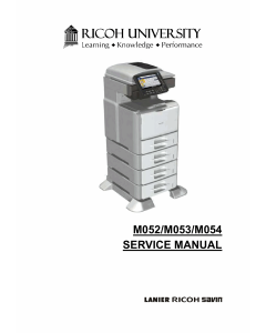 RICOH Aficio SP-5200S 5210SF 5210SR Service Manual