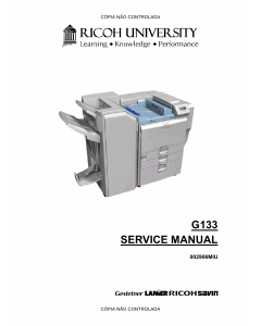 RICOH Aficio SP-C811DN G133 Service Manual
