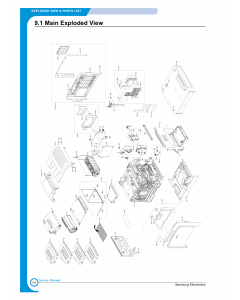 Samsung Color-Laser-Printer CLP-500 Parts Manual