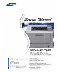 Samsung Digital-Laser-Printer ML-331x 371x 331xD 371xD 371xDW Service Manual