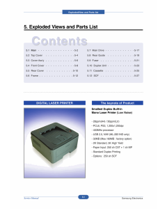 Samsung Laser-Printer ML-2850D 2851ND Parts Manual