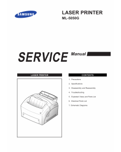 Samsung Laser-Printer ML-5050G Parts and Service
