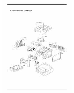 Samsung Laser-Printer ML-7000 Parts Manual