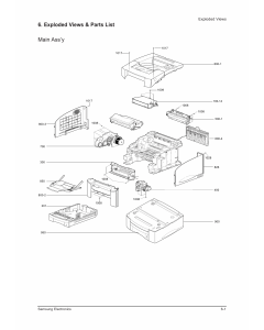 Samsung Laser-Printer ML-7050 Parts Manual