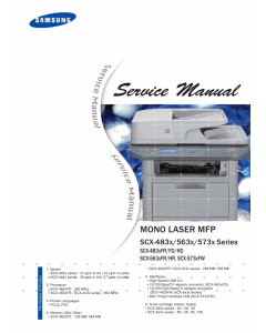 Samsung Mono-Laser-MFP SCX-4833 4835 5637 5639 5737 5739 FR FD HR HD Service Manual
