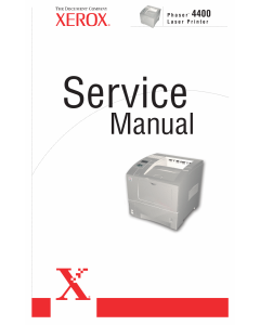 Xerox Phaser 4400 Parts List and Service Manual