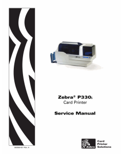 Zebra Label P330i Service Manual