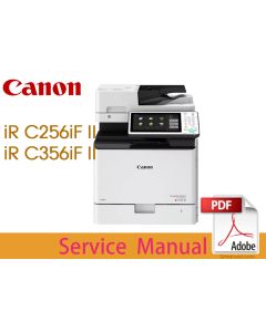 Canon imageRUNNER iR ADV C256iF II C356iF II Service Manual.