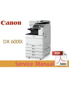 Canon imageRUNNER iR ADV DX 6000i Service Manual.