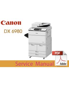 Canon imageRUNNER ADVANCE IR ADV DX-6980 6980i Service Manual.