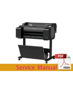 Canon imagePROGRAF GP-200 GP-300 / GP-5200 GP-5300 Service Manual.