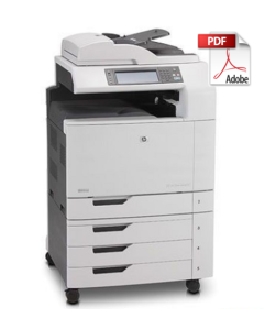 HP Color LaserJet CM6049f MFP Service Manual - Repair Printer 