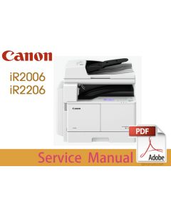 Canon imageRUNNER IR 2006 2206 N AD F i iF L  Service Manual.