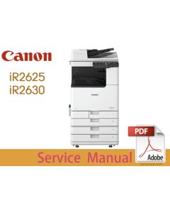 Canon imageRUNNER iR2625 iR2625i iR2630 iR2630i Service Manual.
