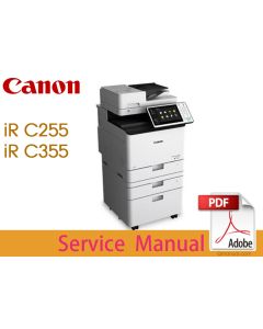 Canon imageRUNNER iR ADV C255 C355 Service Manual.