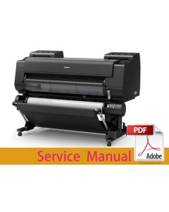 Canon ImagePROGRAF PRO-4100S PRO-541S Service Manual.