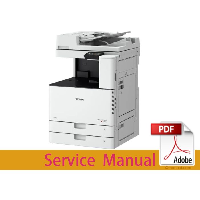 Canon imageRUNNER iR 2725 / iR2725i / iR2730 / iR2730i Service Manual.