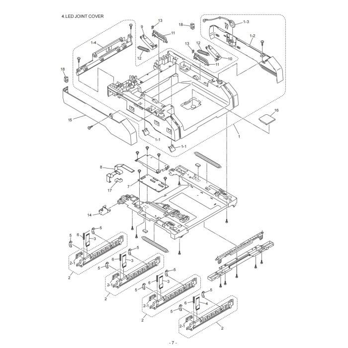 Brother Inkjet-MFC 9130CW 9140DN 9330CDW 9340CDW Inkjet-DCP 9020CDN 9020CDW Parts List Manual