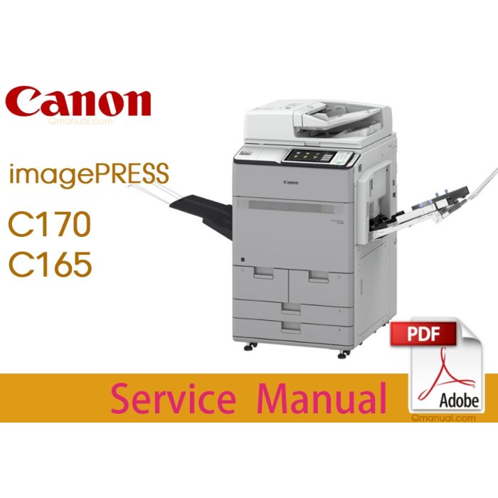 Canon imagePRESS C170 C165 Parts List