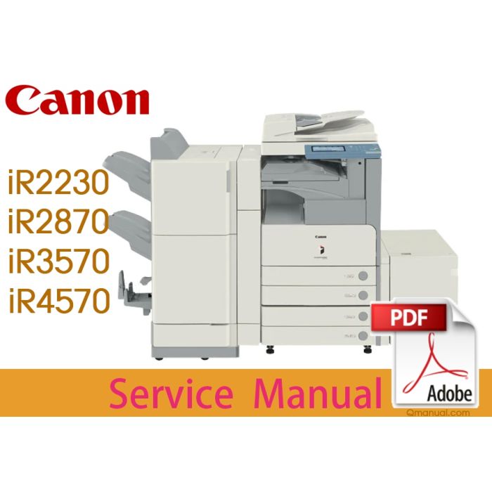 Canon imageRUNNER ADV C3530 C3530F C3530i C3525 C3525i C3520 C3520F Service Manual.