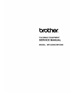 Brother MFC 890 5200C Service Manual