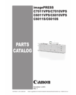 CANON imagePRESS C7011VPS C7010VPS C6011VPS C6010VPS C6011S C6010S Parts Manual PDF download