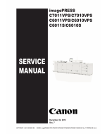CANON imagePRESS C7011VPS C7010VPS C6011VPS C6010VPS C6011S C6010S Service Manual PDF download