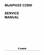 Canon MultiPASS MP-C2500 Service Manual