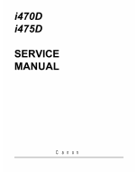 Canon PIXUS i470D i475D 470PD Service Manual