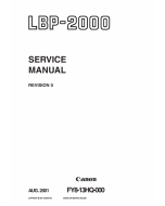 Canon imageCLASS LBP-2000 Service Manual