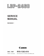 Canon imageCLASS LBP-2460 Service Manual