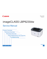 Canon imageCLASS LBP-6200 6230 6240 Service Manual