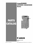 Canon imageRUNNER-ADVANCE-iR C2020 2025 2030 Parts Catalog