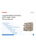 Canon imageRUNNER-iR 6055 6065 6075 i Service Manual