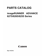 Canon imageRUNNER-iR 6255 6265 6275 i Parts Catalog