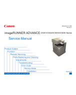 Canon imageRUNNER-iR C5030 5035 5045 5051 Service Manual