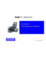 EPSON StylusPhoto 1290 1280 Parts Manual