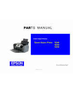 EPSON StylusPhoto R240 R245 R250 Parts Manual